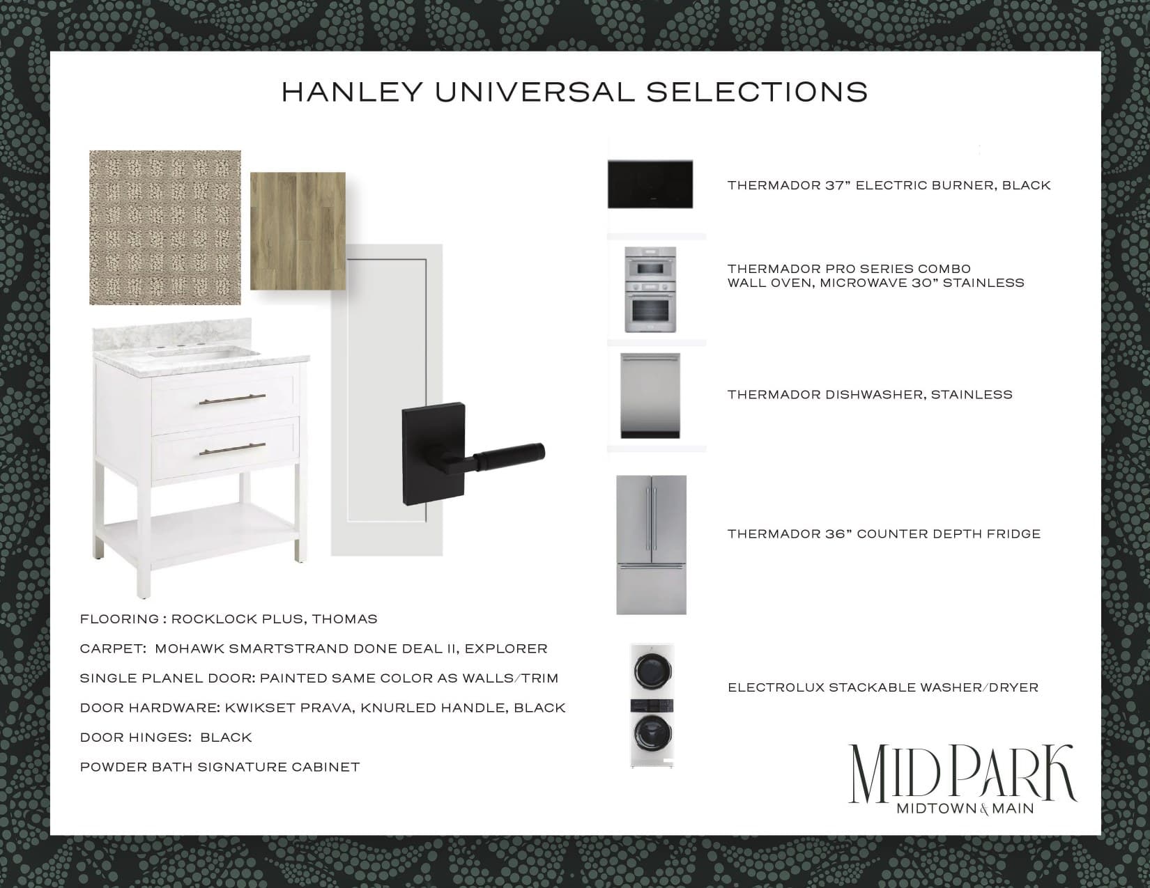 The Hanley selections