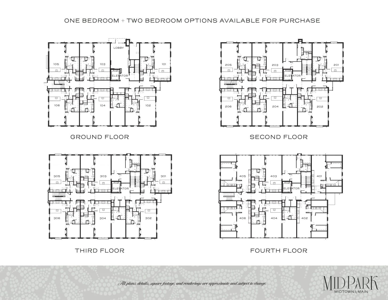 Building floor plans
